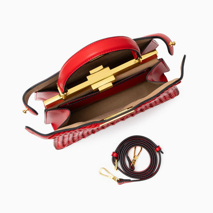 Dionne Woven Handbag