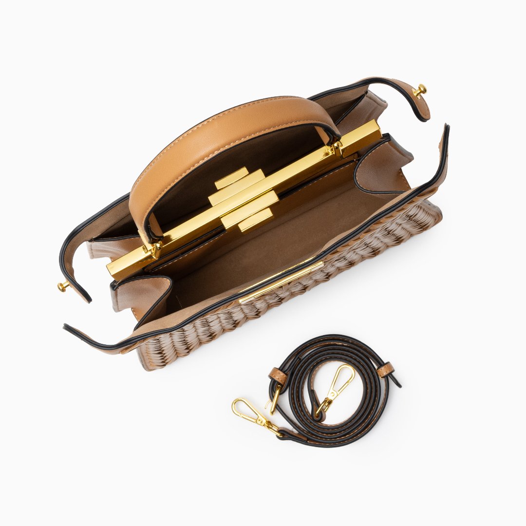 Dionne Woven Handbag