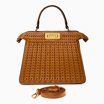 Dionne Woven Handbag